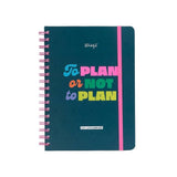BASIC DIARY ESC. 26 MR WONDERFUL A5 S/V TO PLAN OR NOT TO PLAN