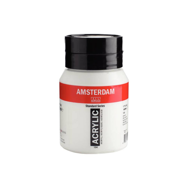 Pintura Acrílica Amsterdam 500ml Blanco Cinc-104