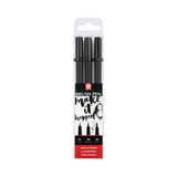 Sakpigma Set 3 Pigma Brush Pen. Fb-Mb-Bb