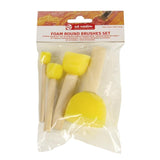 pinceles redondos para manualidades de espuma