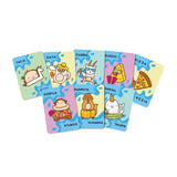 cartas del juego de mesa taco lúdilo waterproof