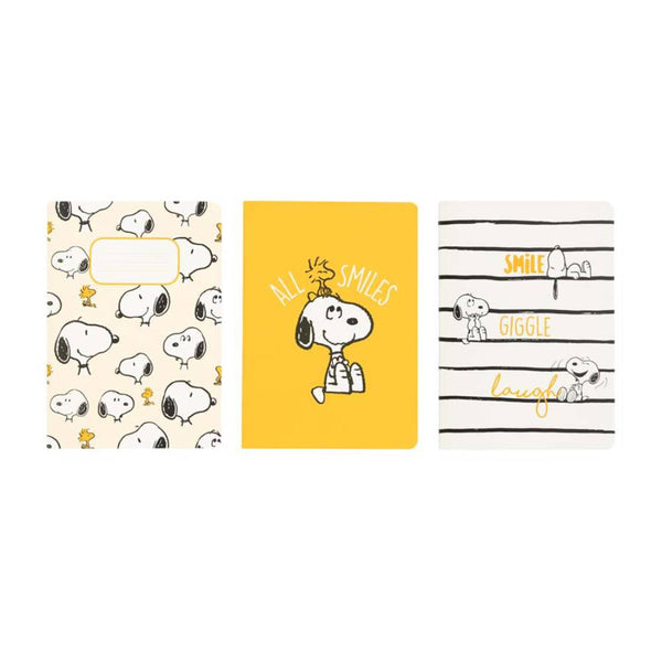 Set 3 Cuadernos A6 Snoopy Lazy Days (1)