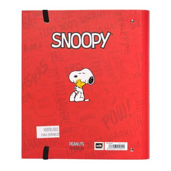 Carpeta A4 Anillas Premium Snoopy (1)