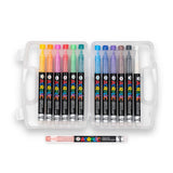 set de 12 rotuladores acrílicos alex bog punta de pincel