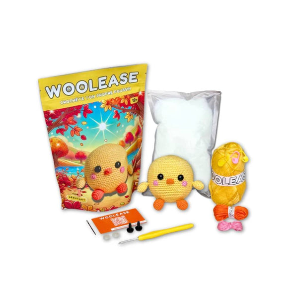 amigurumi pollito my woolease