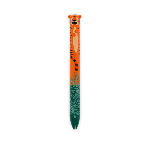 Caneta Legami Click&amp;Clack Tiger 2 cores
