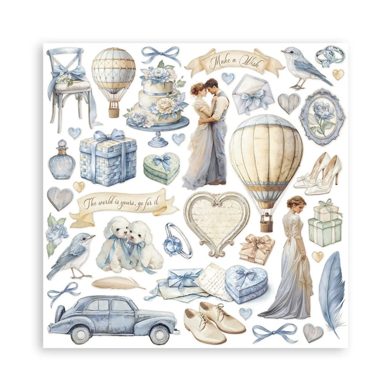Bloco de Scrapbooking 10 Folhas Timeless Stamperia