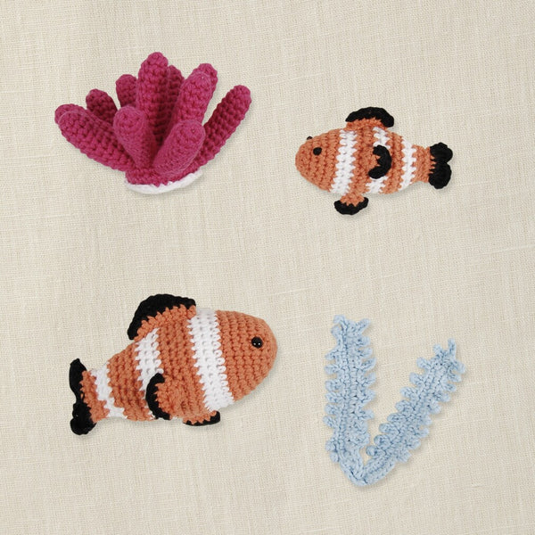 Kit Amigurumi Peixe-Palhaço DMC