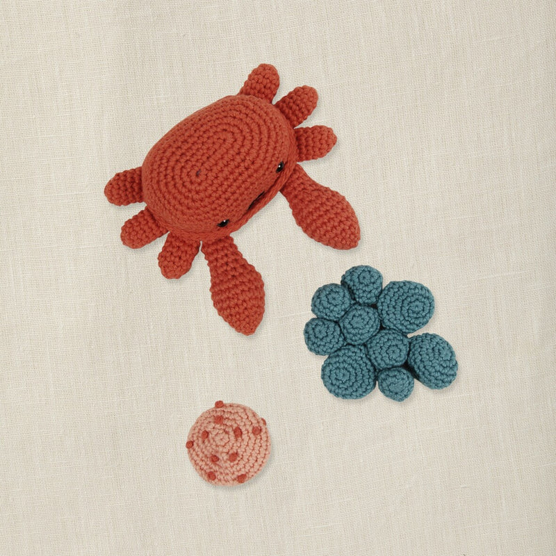 Kit Amigurumi de Caranguejo DMC