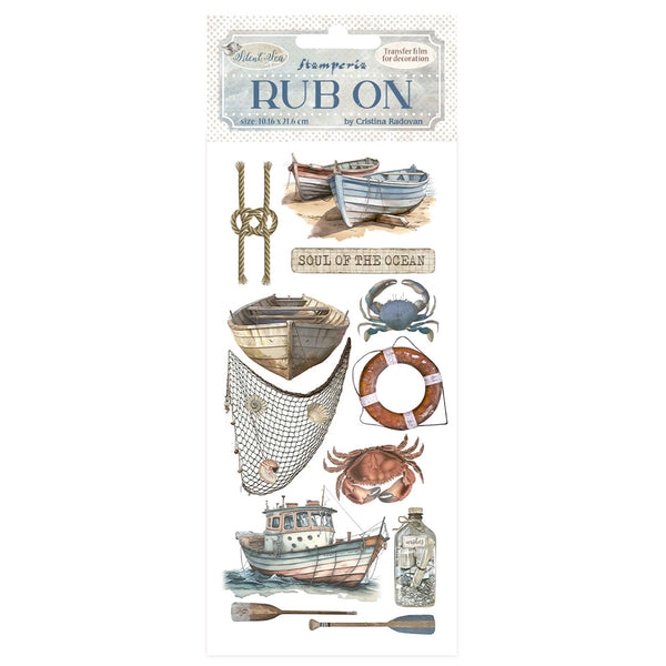 Transferibles Rub-On Silent Sea Stamperia