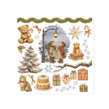 Set Transferibles Rub-On Silent Night Stamperia