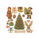 Set Transferibles Rub-On Silent Night Stamperia