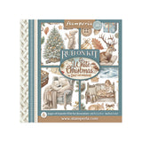Surtido de Rub on cm 15,5x15,5 - White Christmas