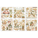 rub on tranfers cozy family stamperia