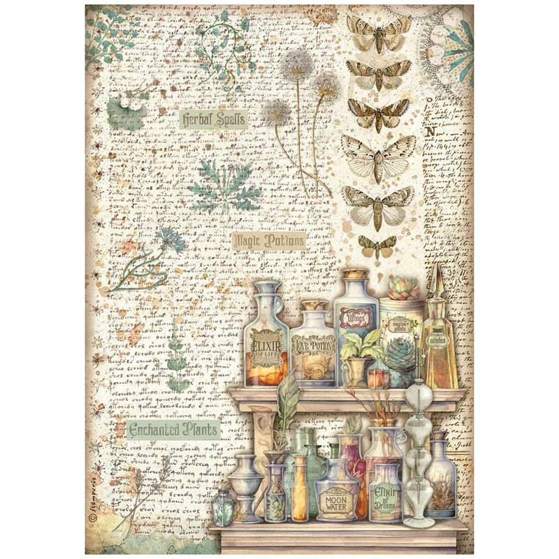 Papel de arroz A4 - Fortune alquimia