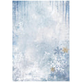 Copos de nieve azules