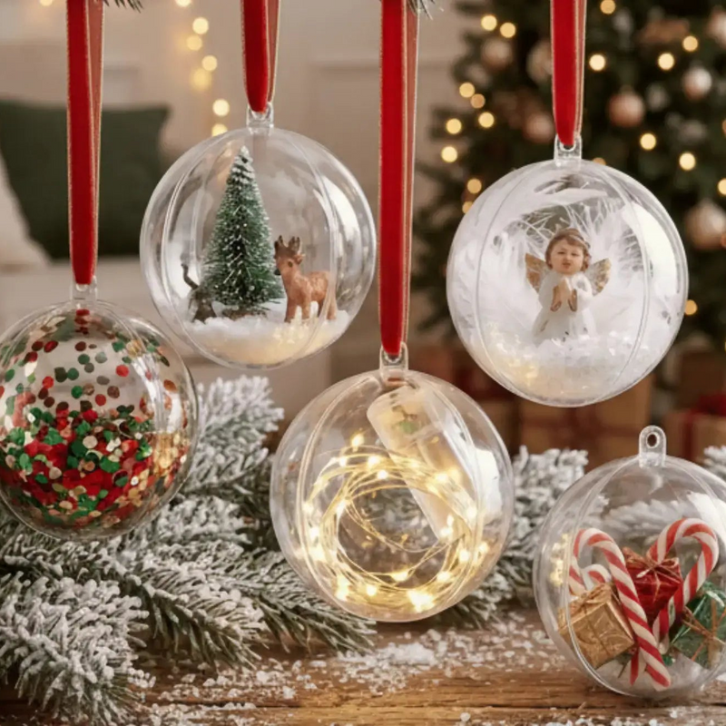 Bolas Navideñas decoradas