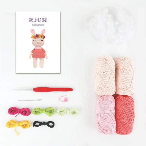 Kit Amigurumi Rosie, a Coelha Âncora