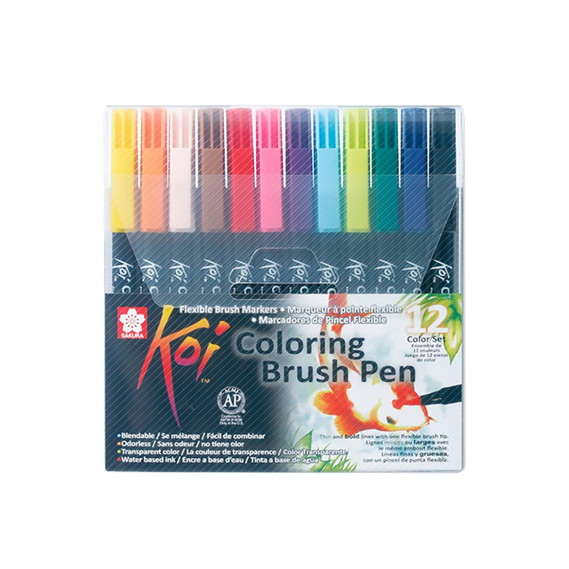  Rotuladores Sakura KOI Coloring Brush Pen