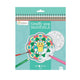 Cuaderno Colorear con Dibujos de Mandalas y Animales para Niños Graffy Pop Avenue Mandarine