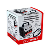 Juego Aerográfico Compresor D40 Dismoer