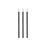 3 PCS  ERASABLE GEL PEN REFILLS - 0,7 MM - BLACK INK