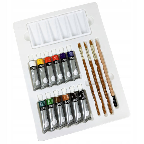 Conjunto em acrílico Simply Daler Rowney
