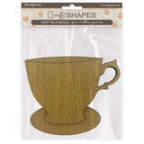 Crafty shapes: Golden Harmony taza