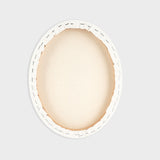 lienzo redondo ovalado 100% algodón layers of