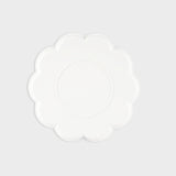 paleta de pintura hecha de plástico en forma de flor layers of