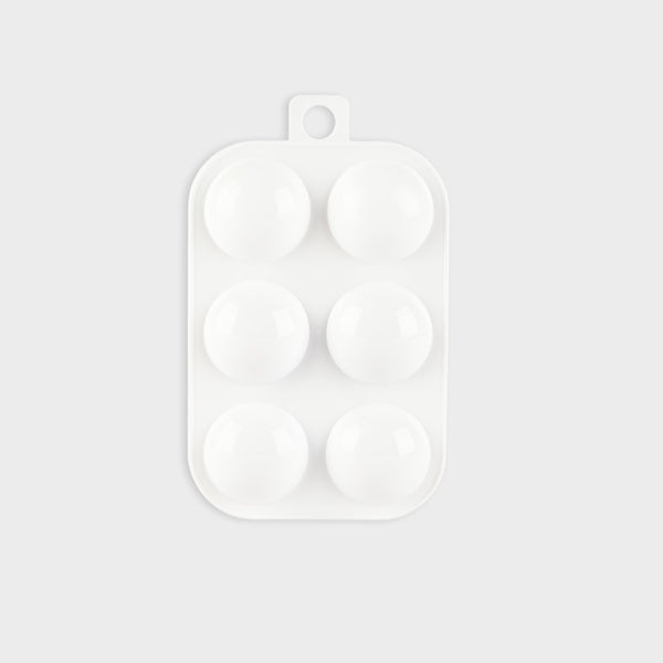 paleta de pintura hecha de plástico en forma de rectángulo de la marca layers of