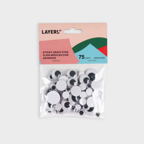 ojos saltones adhesivos para manualidades layers of