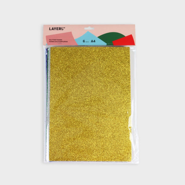 goma eva con prupruina hojas A4