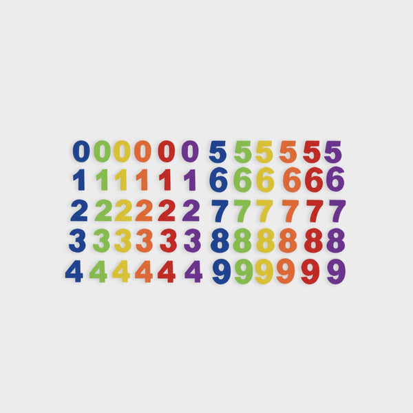 pegatinas de goma eva secuencia numerica layers of