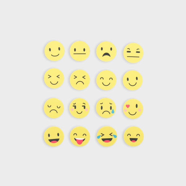 pegatinas de goma eva emoji y emociones layers of