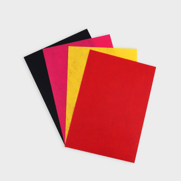 láminas de fieltro A4 para manualidades layers of