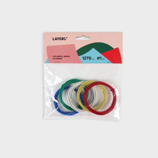 alambres de colores layers of