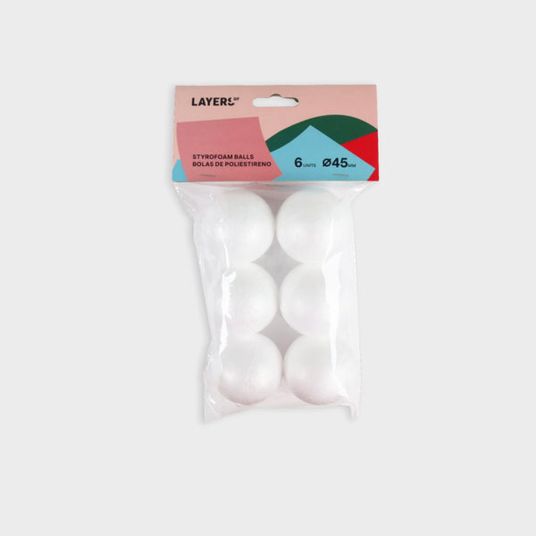 bolas de porexpan para manualidades 45 mm