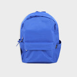 mochila escolar impermeable azul simple layers of