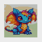 Diamond Painting Niños Dragón Layers Of
