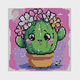 lamina pintar por diamantes 20x20 cm layres of