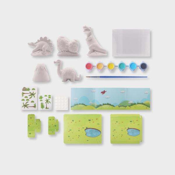 figuras de escayola para pintar dinosaurios layers of