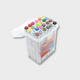 Set 24 Rotuladores Alcohol Punta Pincel Layers Of colores basicos