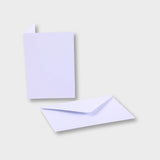 pack 50 sobres y tarjetas blancas layers of