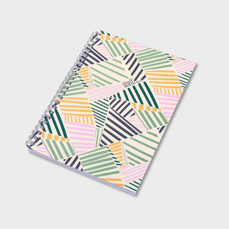 Cuaderno A5 a Rayas Tapa Blanda Líneas Layers Of