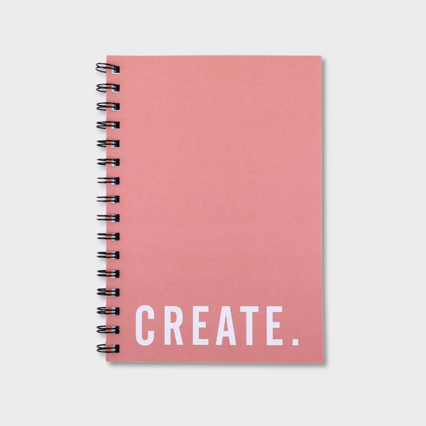 Libreta A5 Lisa Tapa Blanda Rosa Layers Of