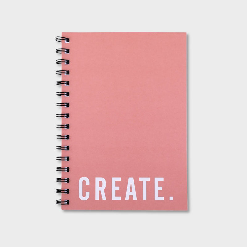 Libreta A5 Lisa Tapa Blanda Rosa Layers Of
