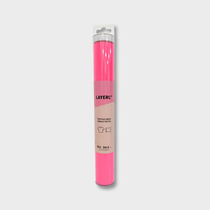 vinilo puff rosa milbby