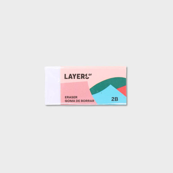 goma de borrar escolar layers of