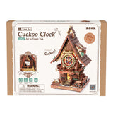 Cuckoo Clock rork robotime manualidad de cosntrucción DIY de madera